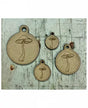 Madera LAURA INGUZ Pack Circulo Setas 4ud 1