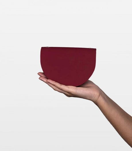 Bolso mini bernardita vino labienhecha 1