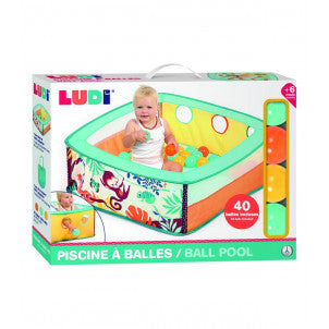 Area de juego con pelotas jungle ludi 2