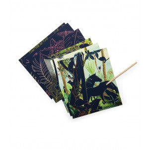 Tarjetas rasca-rasca tout autour du monde moulin roty 2
