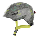 T45-50 casco smiley 3.0 led grey space abus 1