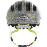 T45-50 casco smiley 3.0 led grey space abus 2