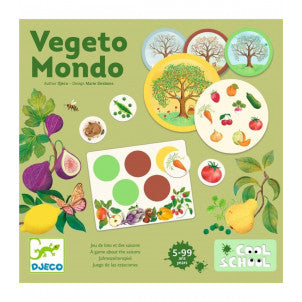 Juego cool school vegeto mondo djeco 1