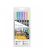 Rotulador LETTERING TOMBOW Colores Pastel 6 ud 1