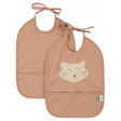 Pack 2 baberos impermeables mrs. cat trixie 1