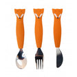 Cubiertos silicona 3 pzas fox trixie 1