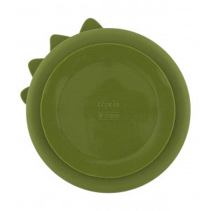 Plato con ventosa y divisiones mr. dino trixie 2