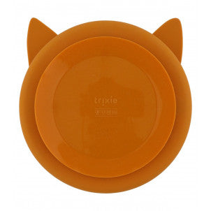 Plato con ventosa y divisiones mr. fox trixie 2