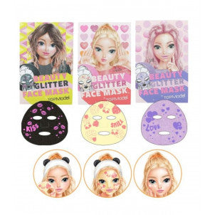 Mascarilla facial purpurina beauty and me top model 1