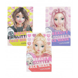 Mascarilla facial purpurina beauty and me top model 2