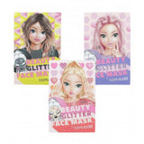 Mascarilla facial purpurina beauty and me top model 2