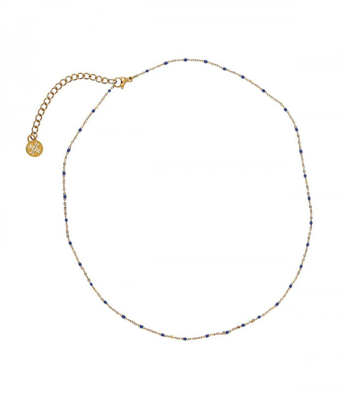 Collar teguise morado anartxy 2