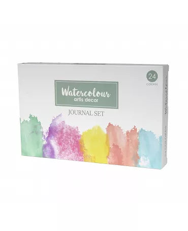 Acuarelas ARTIS DECOR Journal Set 24 colores 1