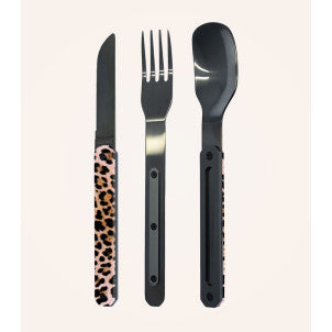 Cubiertos leopard akinod 1