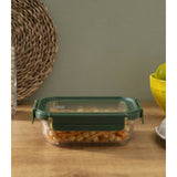 Tupper vidrio rectangular 640ml iris bcn 2
