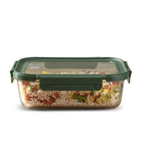 Tupper vidrio rectangular 1040ml iris bcn 2