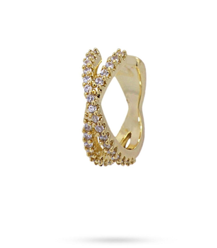 Pendiente ear cuff fadila dorado anartxy 1
