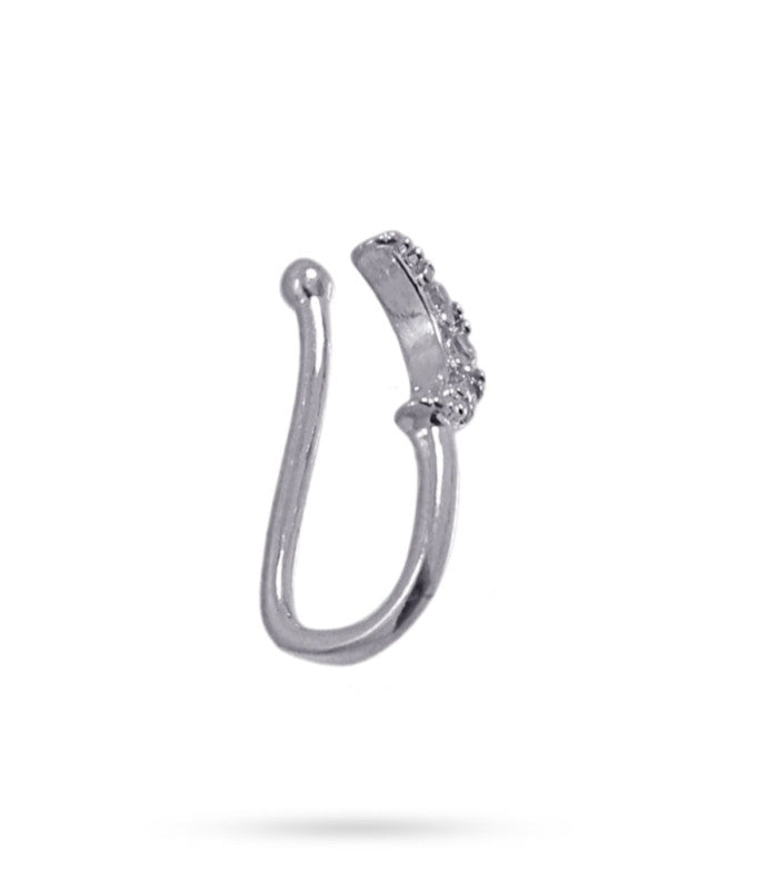 Pendiente ear cuff svana plateado anartxy 2