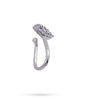 Pendiente ear cuff dagmar plateado anartxy 1