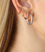 Pendiente ear cuff dagmar plateado anartxy 2
