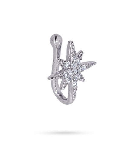 Pendiente ear cuff jassa plateado anartxy 1