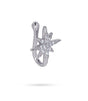 Pendiente ear cuff jassa plateado anartxy 1