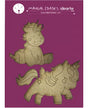 Madera Silueta Unicornios 2ud 1