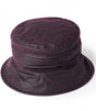 Sombrero lluvia wax hat merlot failsworth 1
