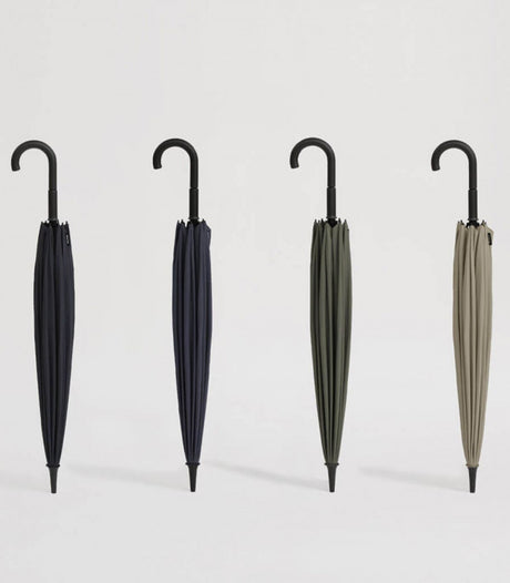 Paraguas one-pull closing 62cm khaki shupatto 2