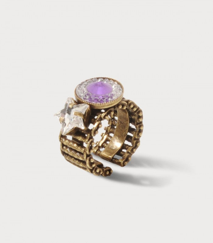Anillo chroma stars bronze mauve julie sion 1