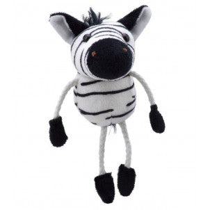 Marioneta de dedo cebra the puppet company 1