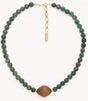 Collar aventurine nature bijoux 1