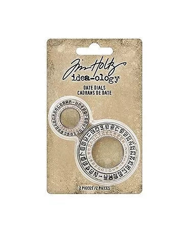 Tim Holtz Idea-ology Diales de fecha 2pc 1