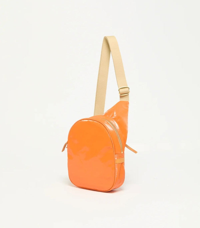Bolso jack gomme kangourou linen mandarine 2