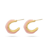Pendiente palisandro rosa anartxy 1