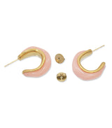 Pendiente palisandro rosa anartxy 2