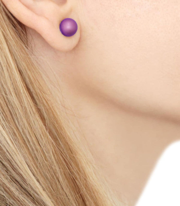 Pendiente huna morado anartxy 2