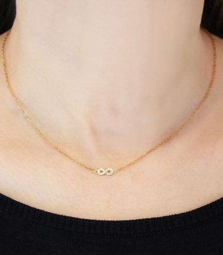 Collar eterna dorado anartxy 2