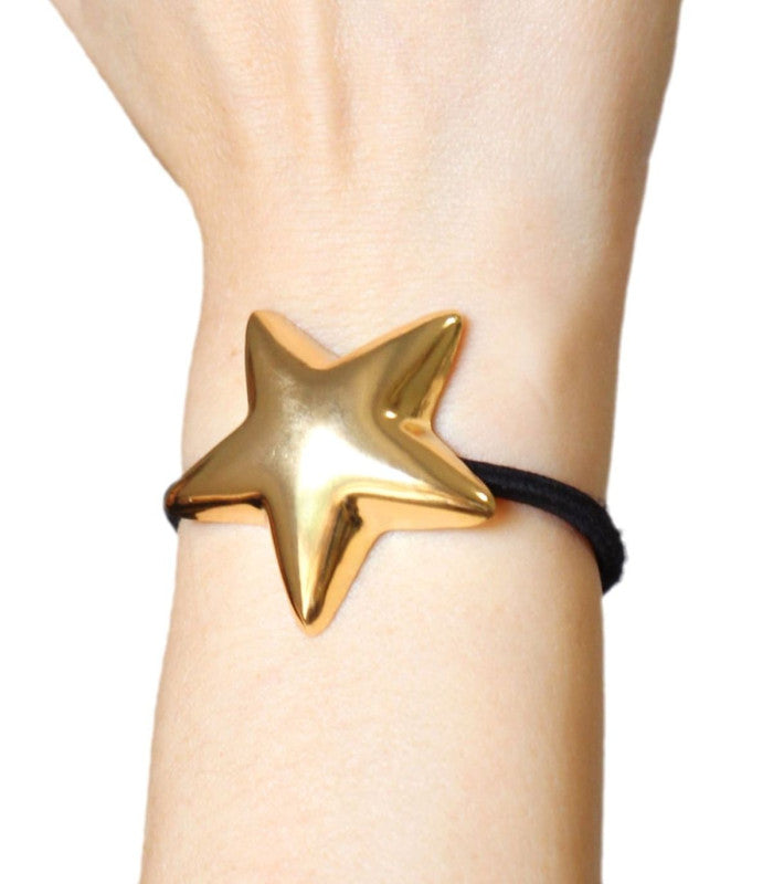 Pulsera coletero estrella dorado anartxy 2