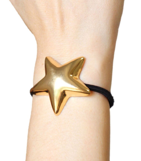 Pulsera coletero estrella dorado anartxy 2