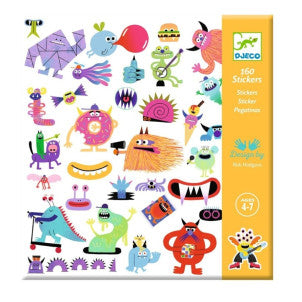 Pegatinas monstruos djeco 1