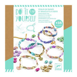 Diy pulseras elegantes y doradas djeco 1