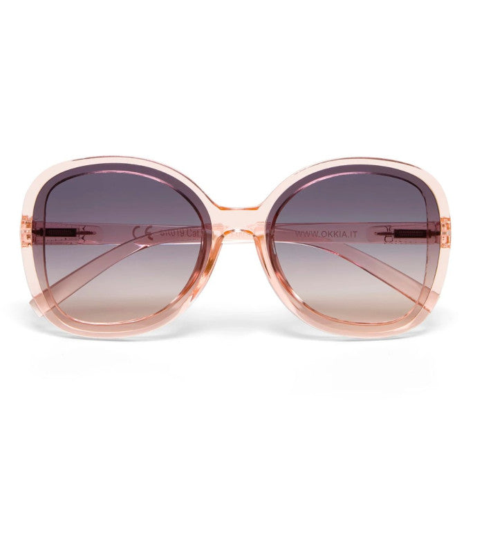 Gafas de sol okkia anna transparent pink 1
