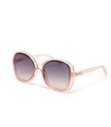 Gafas de sol okkia anna transparent pink 2
