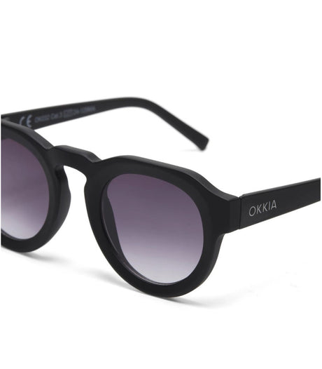 Gafas de sol okkia zeno round black shadow 2