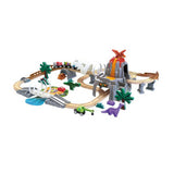 Set aventura ferroviaria dino hape 1
