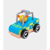 Coche policia madera hape 1