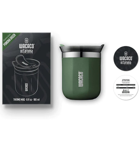 Taza termo wacaco octaroma classico 180ml verde 2
