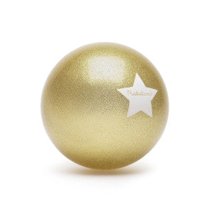 Pelota glitter dorada 15cm ratatam 2