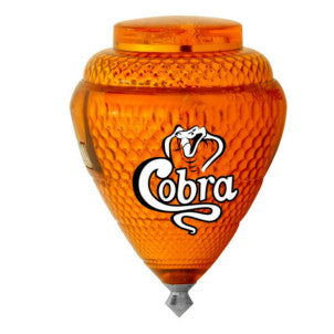 Peonza cobra naranja trompos cometa 1